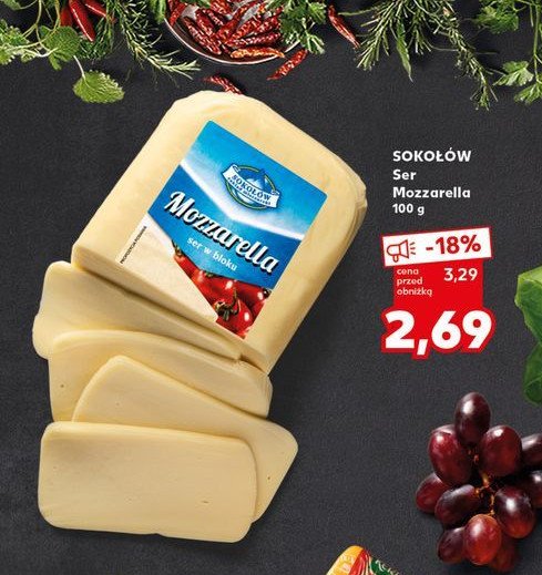 Ser mozzarella Sokołów promocja