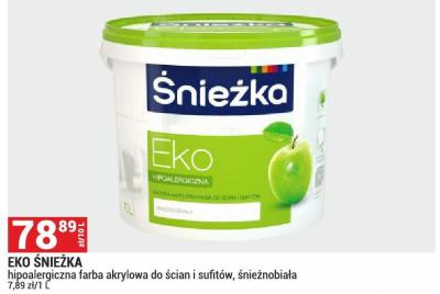 Farba Eko Śnieżka promocja w Merkury Market