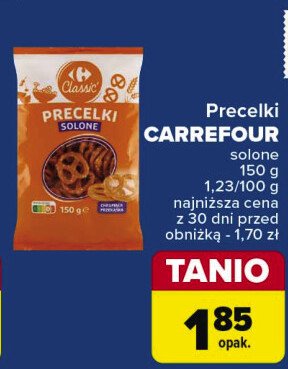 Precelki solone Carrefour classic promocja