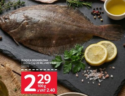 Złocica odgardlona promocja w Selgros