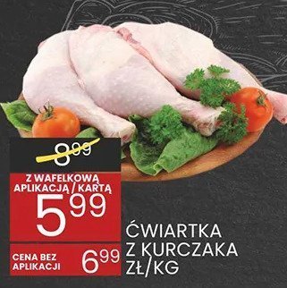 Ćwiartka z kurczaka promocja w Wafelek