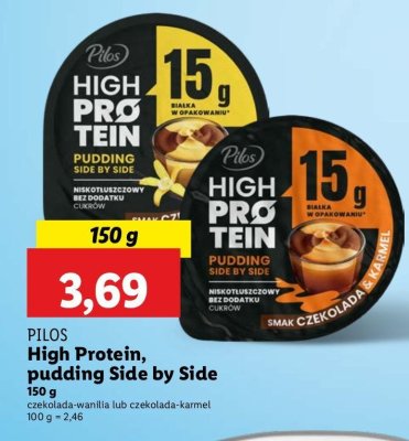 Pudding proteinowy czekolada & wanilia PILOS HIGH PROTEIN promocja