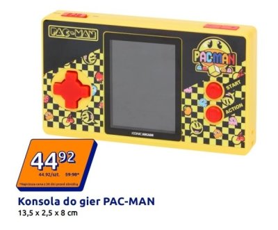 Konsola do gier PAC-MAN promocja w Action