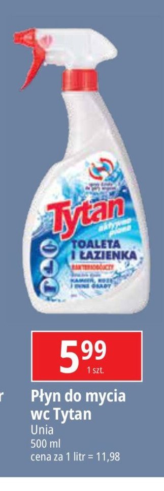P艂yn do 艂azienek spray Tytan promocja