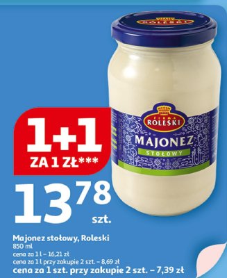 Majonez stołowy, Roleski promocja w Auchan