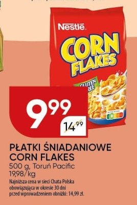 Płatki śniadaniowe Corn Flakes promocja w Chata Polska