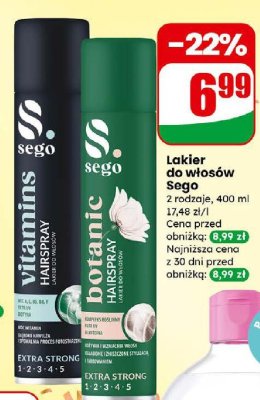 Lakier do włosów botanic promocja w Dino