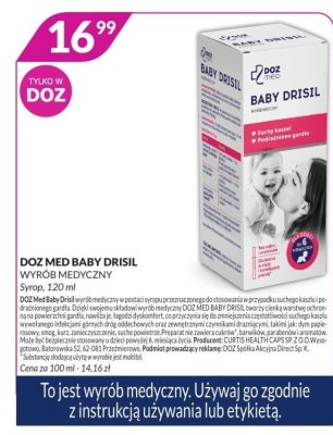 Syrop Baby Drisil promocja w DOZ.PL