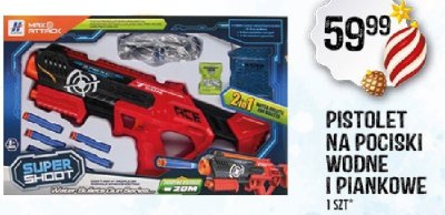 Pistolet na pociski wodne i piankowe promocja w Arhelan