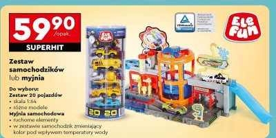 Myjnia samochodowa Elefun promocja