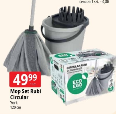 Mop Set Rubi Circular York promocja w Leclerc