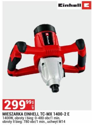 Mieszarka Einhell TC-MX 1400-2 E promocja w Merkury Market