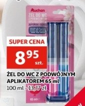 Żel do wc japoński ogód Auchan różnorodne (logo czerwone) promocja