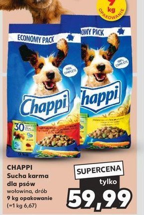 Karma dla psa z drobiem Chappi promocja