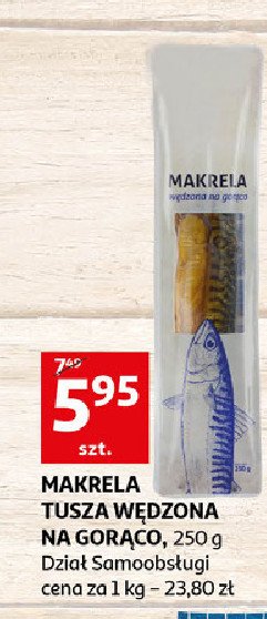 Makrela wędzona Auchan promocja