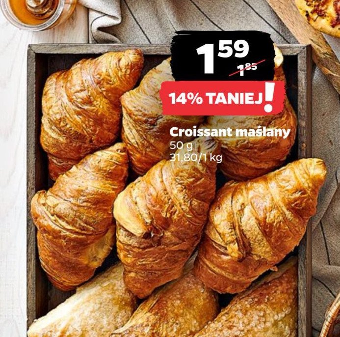 Croissant maślany Vandemoortele promocja