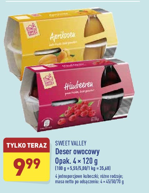Deser owocowy ananas Sweet valley promocja