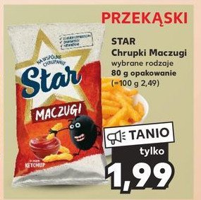 Chrupki maczugi ketchupowe Star foods promocja