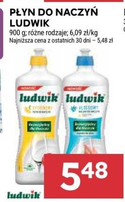 Płyn do naczyń Ludwik 900 g różne rodzaje promocja w Stokrotka