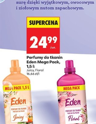 Perfumy do tkanin Mega Pack 1,5 l - Juicy promocja w Biedronka