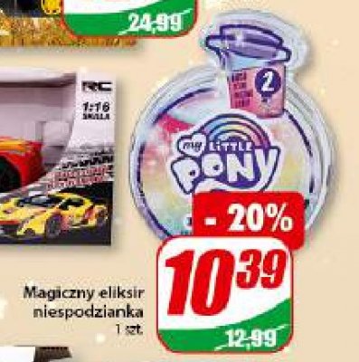 Magiczny eliksir niespodzianka My little pony promocja