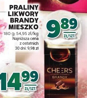Praliny likwory brandy mieszko promocja w Stokrotka