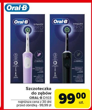 Szczoteczka do zębów black Oral-b vitality pro promocja