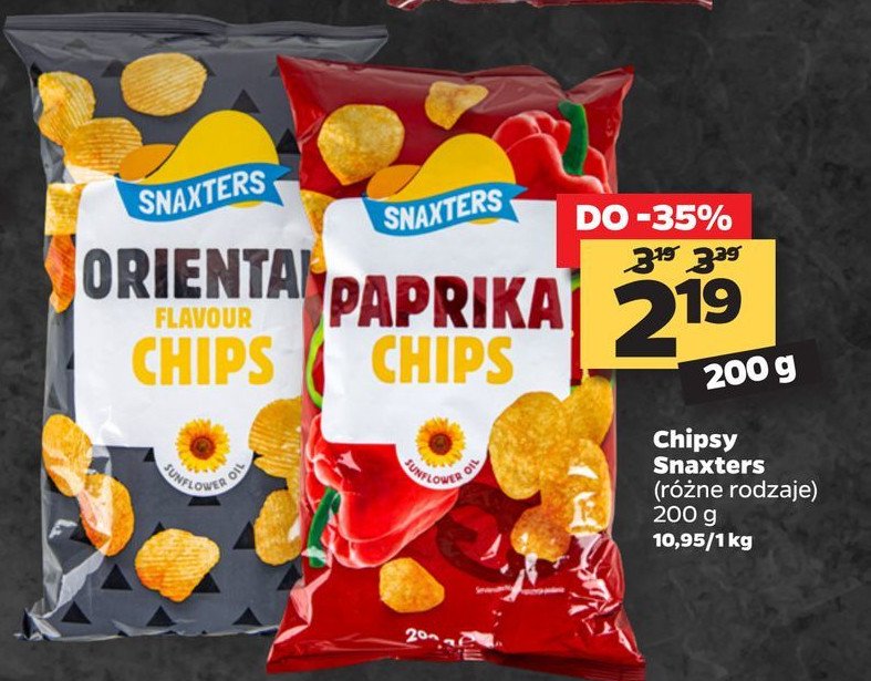 Chipsy orientalne Snaxters promocja