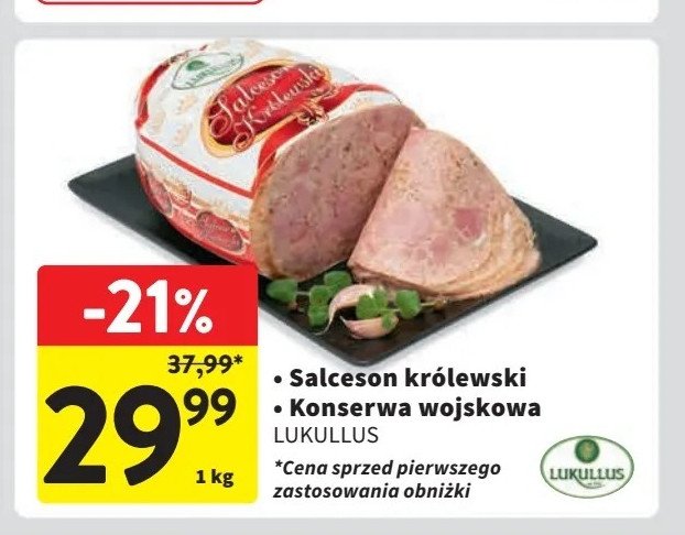 Salceson królewski Lukullus promocja