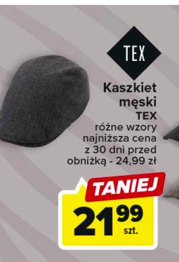 Kaszkiet m臋ski Tex promocja