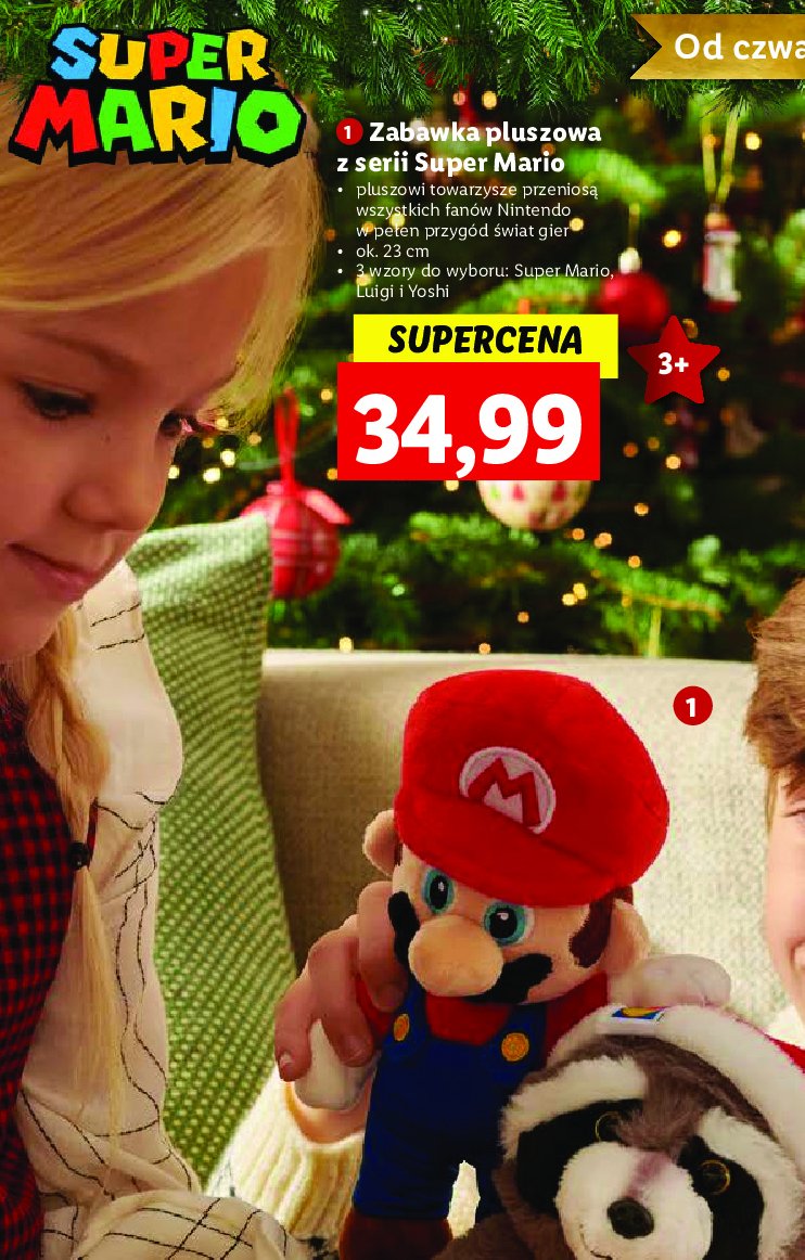 Pluszak yoshi 23 cm promocja