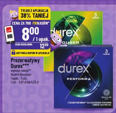Prezerwatywy Durex promocja w POLOmarket