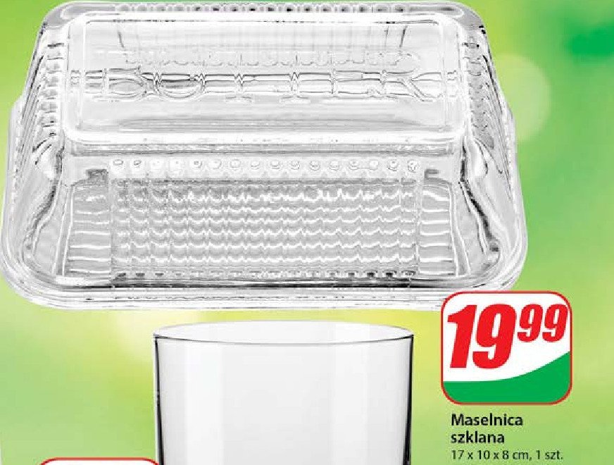 Maselnica szklana promocja