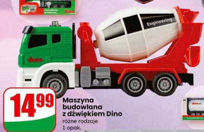 Maszyna budowlana z dźwiękiem różne rodzaje promocja w Dino