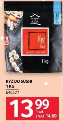 Ryż do sushi 1 kg promocja w Selgros