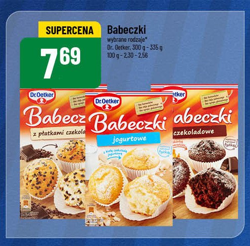 Babeczki czekoladowe ze skórką pomarańczy Dr. oetker promocja