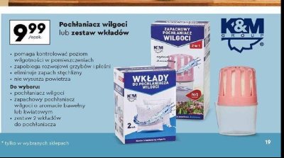 Pochłaniacz wilgoci zapachowy kwiaty K&m promocja