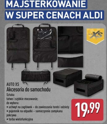 Akcesoria do samochodu promocja w Aldi