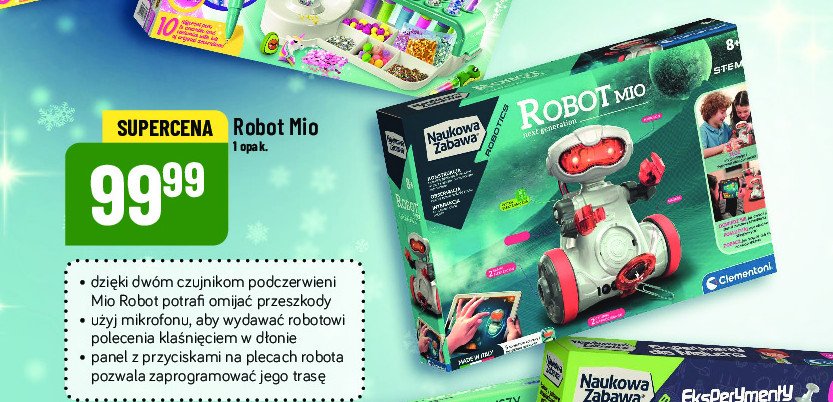 Robot mio nowa generacja Clementoni promocja w POLOmarket