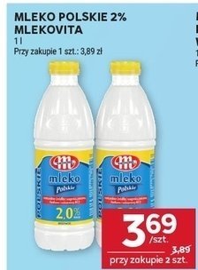 Mleko polskie 2% Mlekovita promocja w Stokrotka