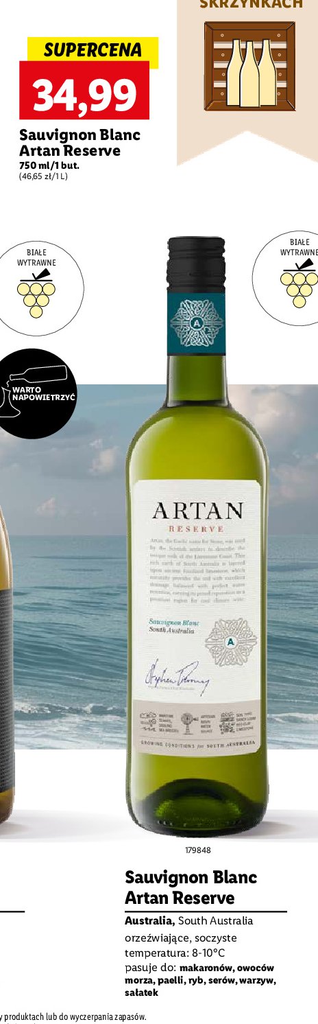 Wino ARTAN RESERVE CABERNET SAUVIGNON promocja