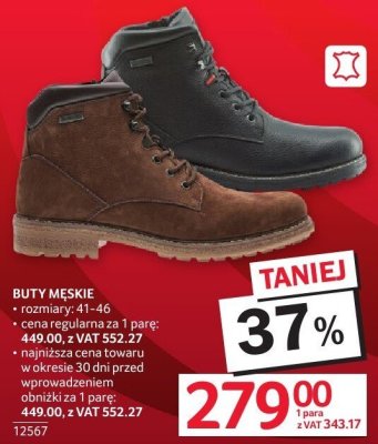 Buty męskie promocja w Selgros