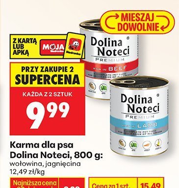 Karma dla psa 800 g jagnięcina promocja w Biedronka