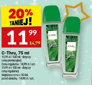 C-Thru 75 ml promocja w Twój Market