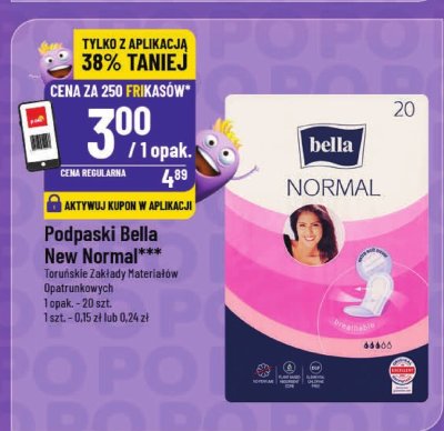 Podpaski Bella New Normal promocja w POLOmarket