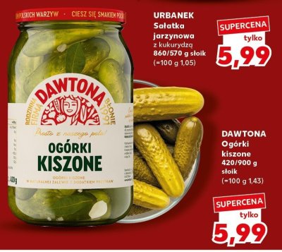 Ogórki kiszone  promocja w Kaufland