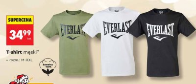T-shirt męski Everlast promocja w Biedronka