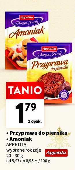 Przyprawa do piernika Appetita domowe sekrety promocja w Lidl