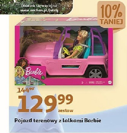 Plażowy jeep terenowy Mattel promocja