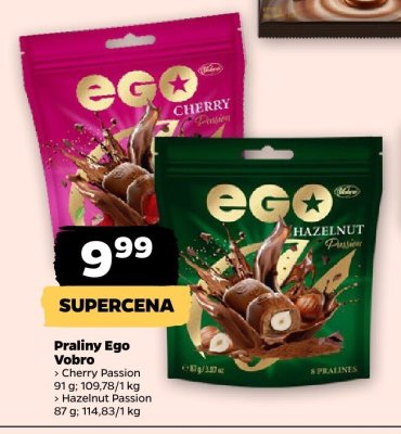 Praliny Ego Vobro Cherry promocja w Netto